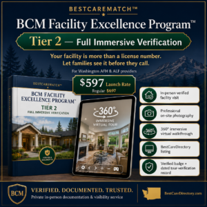 BestCareMatch™ Facility Excellence Program — Tier 2 Full Immersive Verification